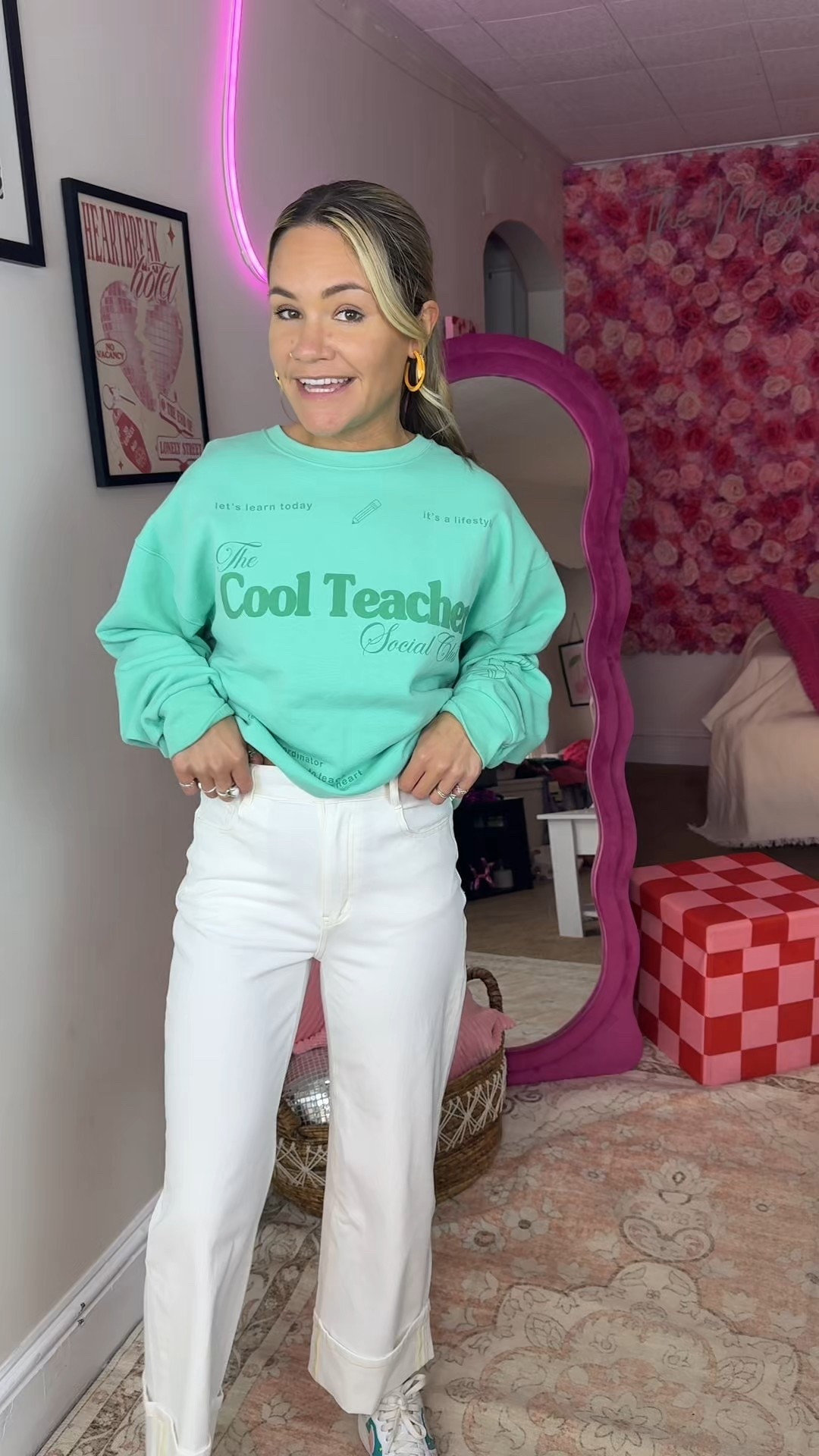 Teacher jeans

#LTKootd #LTKWorkwear