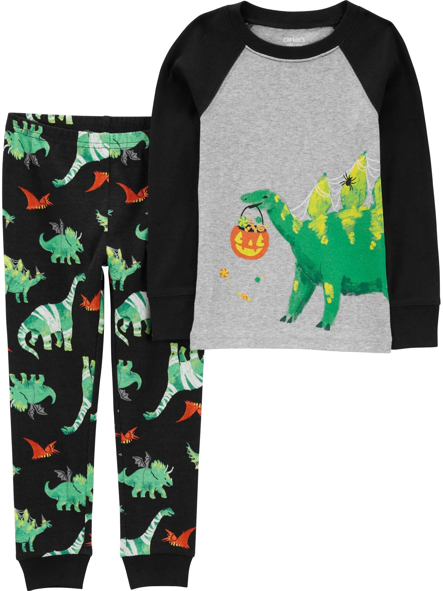 Carter's Child of Mine Toddler Halloween Pajama Set, 2-Piece, Sizes 12M-5T - Walmart.com | Walmart (US)