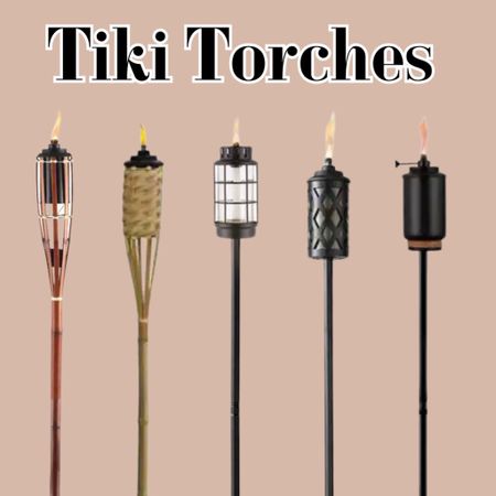 As patio season approaches make sure you have the perfect tiki torches for your outdoor shindig 

#outdoor #patioseason #patioessentials