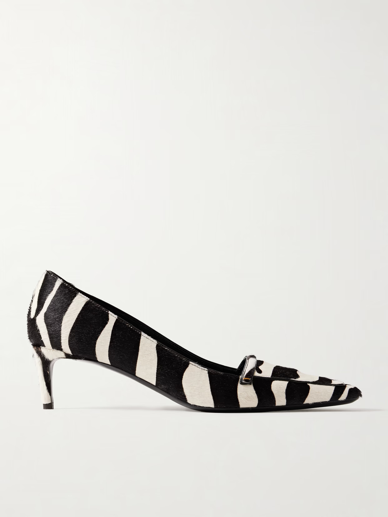 KHAITE - Celia Zebra-print Calf Hair Pumps - Animal Print | NET-A-PORTER (US)