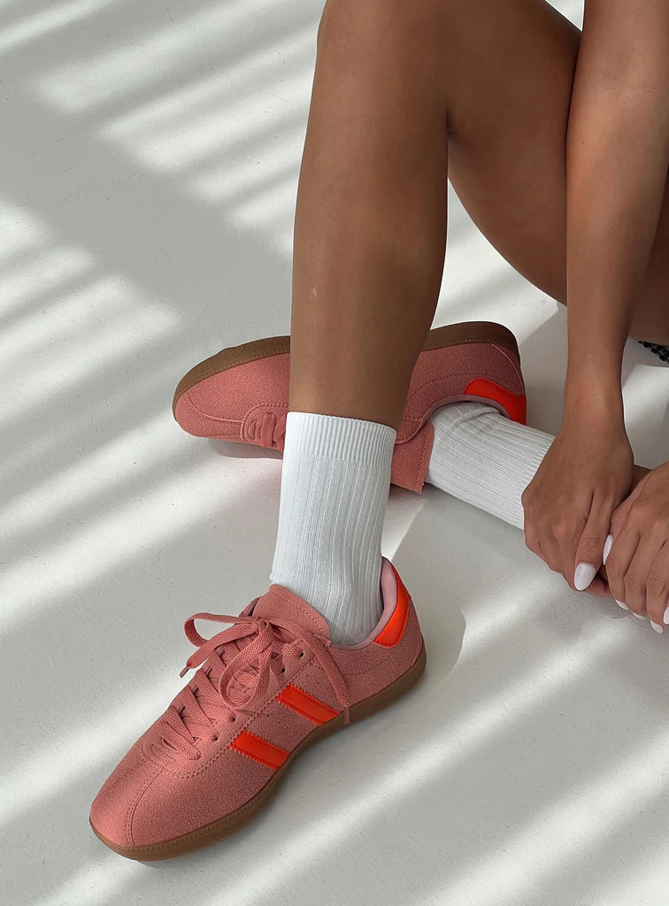 Huckle Sneakers Pink | Princess Polly US