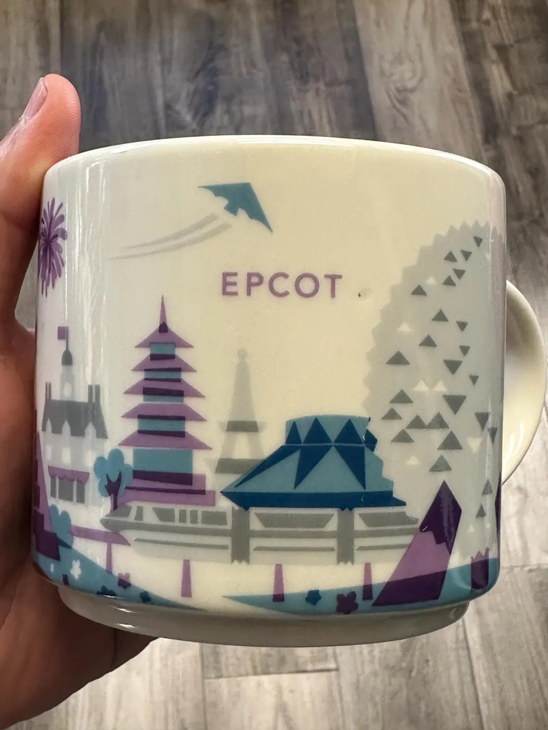Starbucks Disney Epcot You Are Here Mug | 14 oz Collectible. Ship Fast! | Etsy (US)