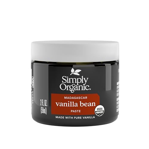 Simply Organic Vanilla Bean Paste, Organic, 2 Fluid Ounce | Amazon (US)