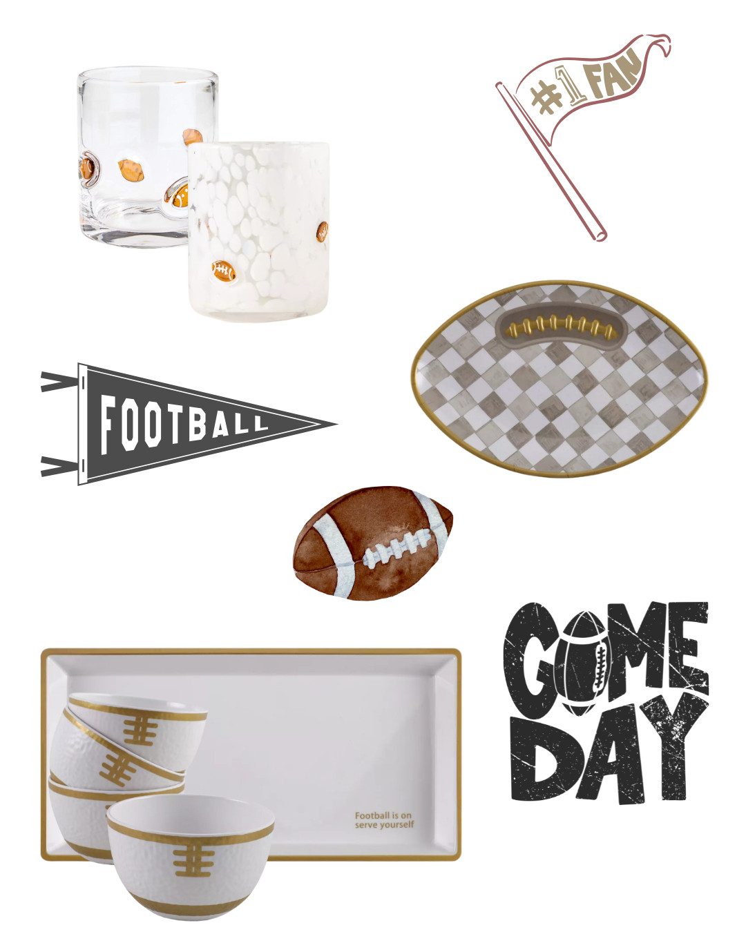 fall + football = my favorite season 🏈🍂 linking my game day essentials for cozy watching parties at home! 

 #LTKFallSale #LTKSeasonal #LTKParties