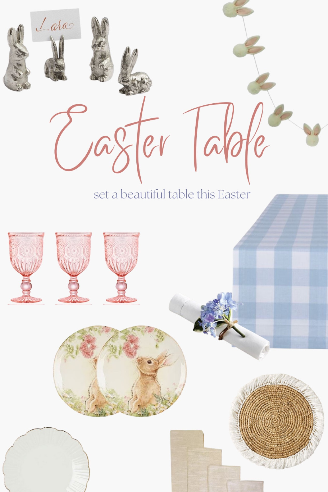 Easter table necessities! 

#LTKSeasonal #LTKhome