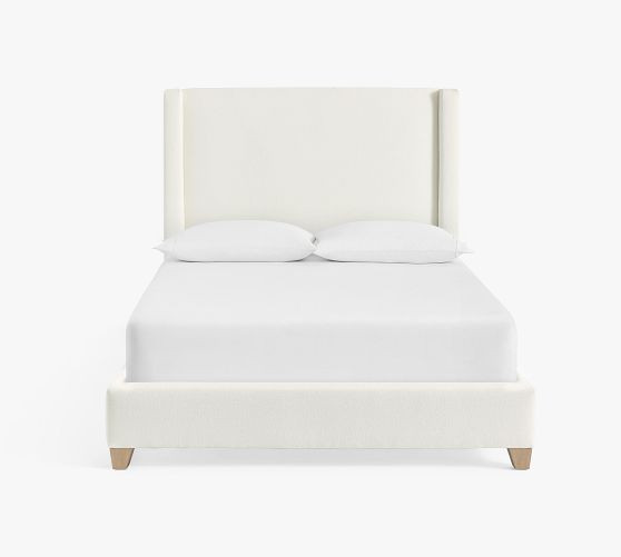 Harper Non-Tufted Upholstered Bed | Pottery Barn (US)