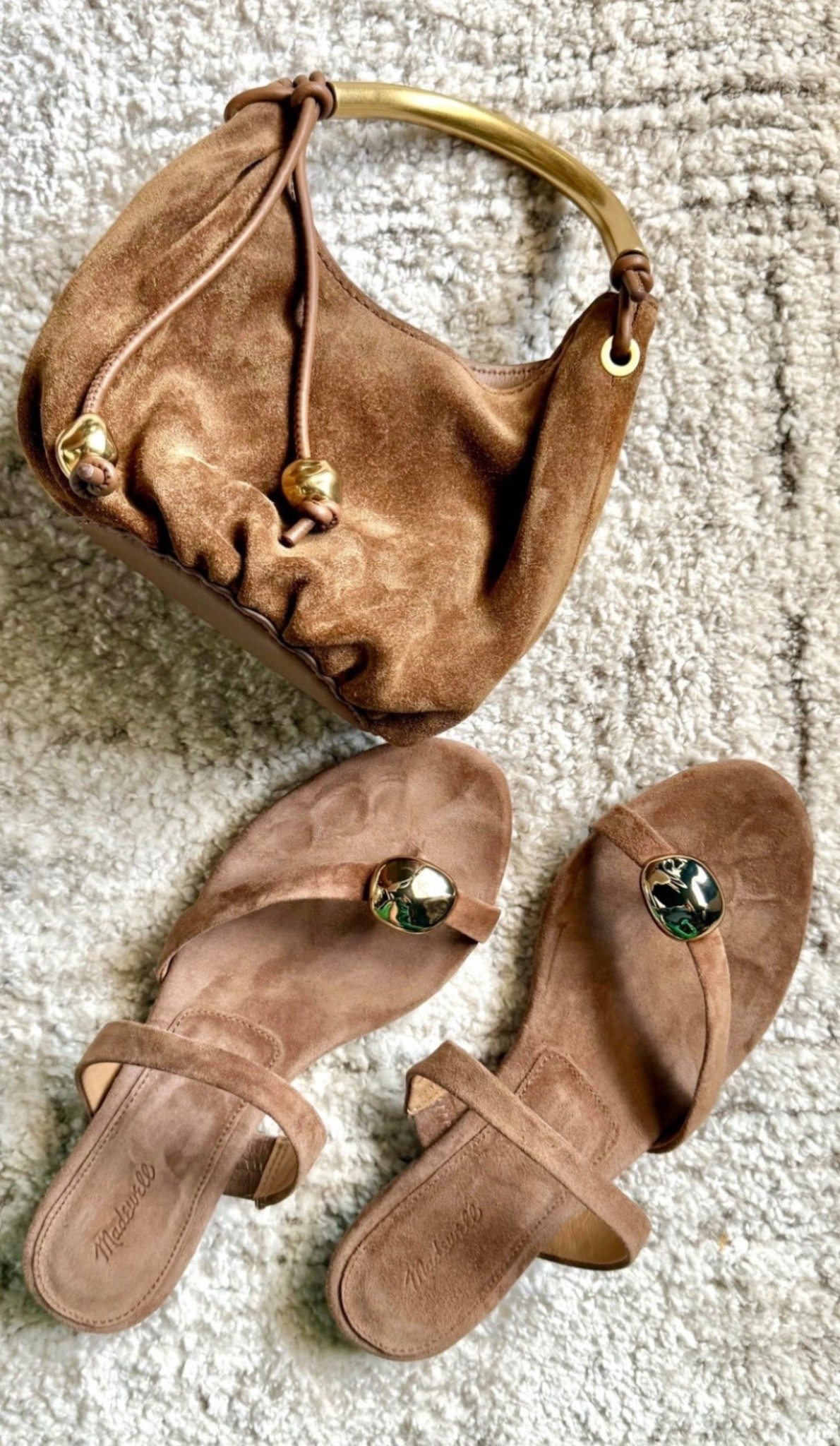 Sandals
Suede bag 
Madewell 

#LTKSeasonal