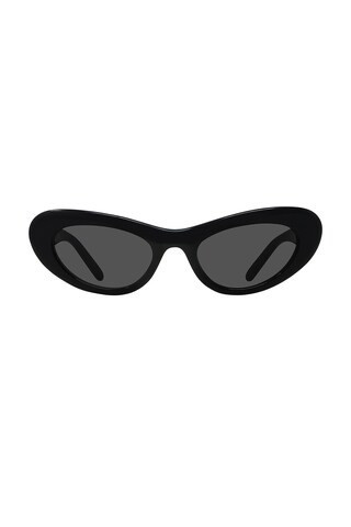 Loewe Slim Sunglasses in Black | FWRD 