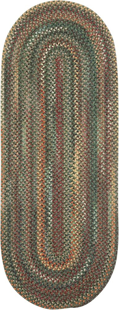 Capel Rugs American Heritage, 2x6 Foot, Green Multi - for Living Room, Bedroom, Dining Room | Amazon (US)