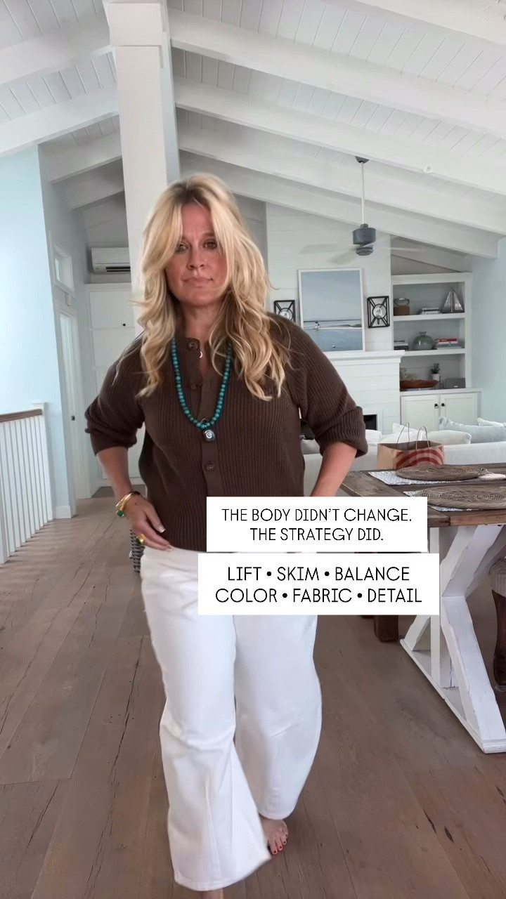 ✨Tap the bell, save and ❤️ start here over 40 fashion, midlife style, midsize fashion and luxury looks for less.  

Target has some GOOD new arrivals right now 👀

But I’m not just looking for what’s cute.

I’m looking for pieces that actually work with my body.

That means they need to pass my Outfit Physics™ test:

LIFT the eye
SKIM the middle
BALANCE the proportions

And this round? There are some really strong finds — boyfriend jeans, easy layers, structured jackets, elevated basics, and even a few burgundy pieces that instantly make fall outfits feel more current.

The goal isn’t to buy everything.

It’s to buy the pieces that actually do a job.

👑 Helping you look good, feel good.-Lindsey Denver   Check back daily for belly-friendly style, confidence, and Outfit Physics™.

#LTKOver40 #LTKPlusSize #LTKMidsize

Comment SHOP below to receive a DM with the link to this post on my LTK ⬇ https://liketk.it/6melk
