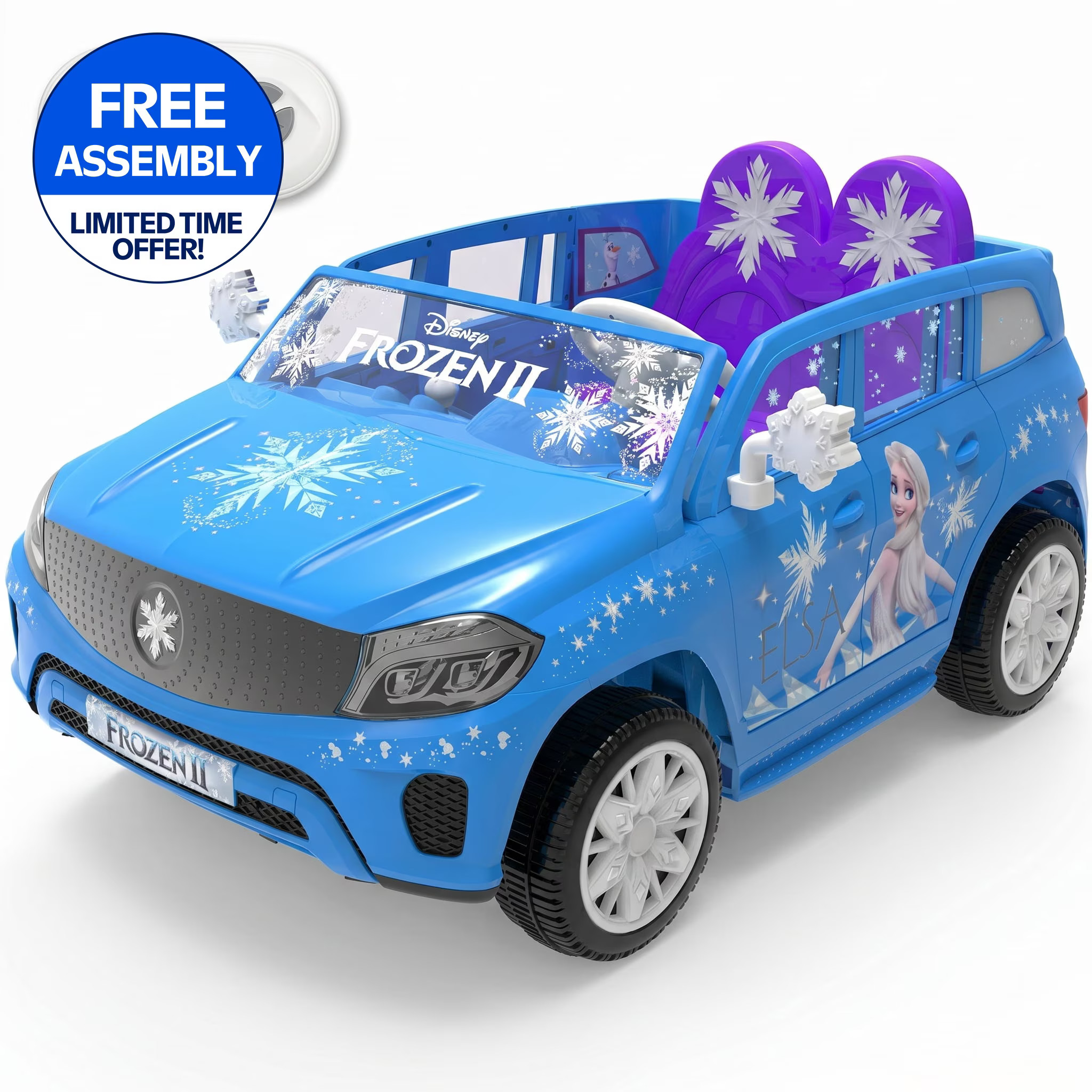 12V Frozen Ride-On with Remote