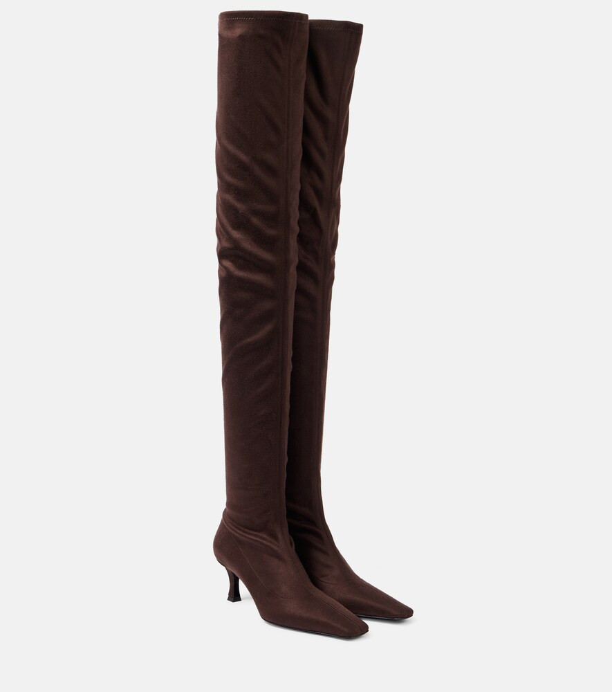 Proenza Schouler Suede over-the-knee boots | Mytheresa (UK)