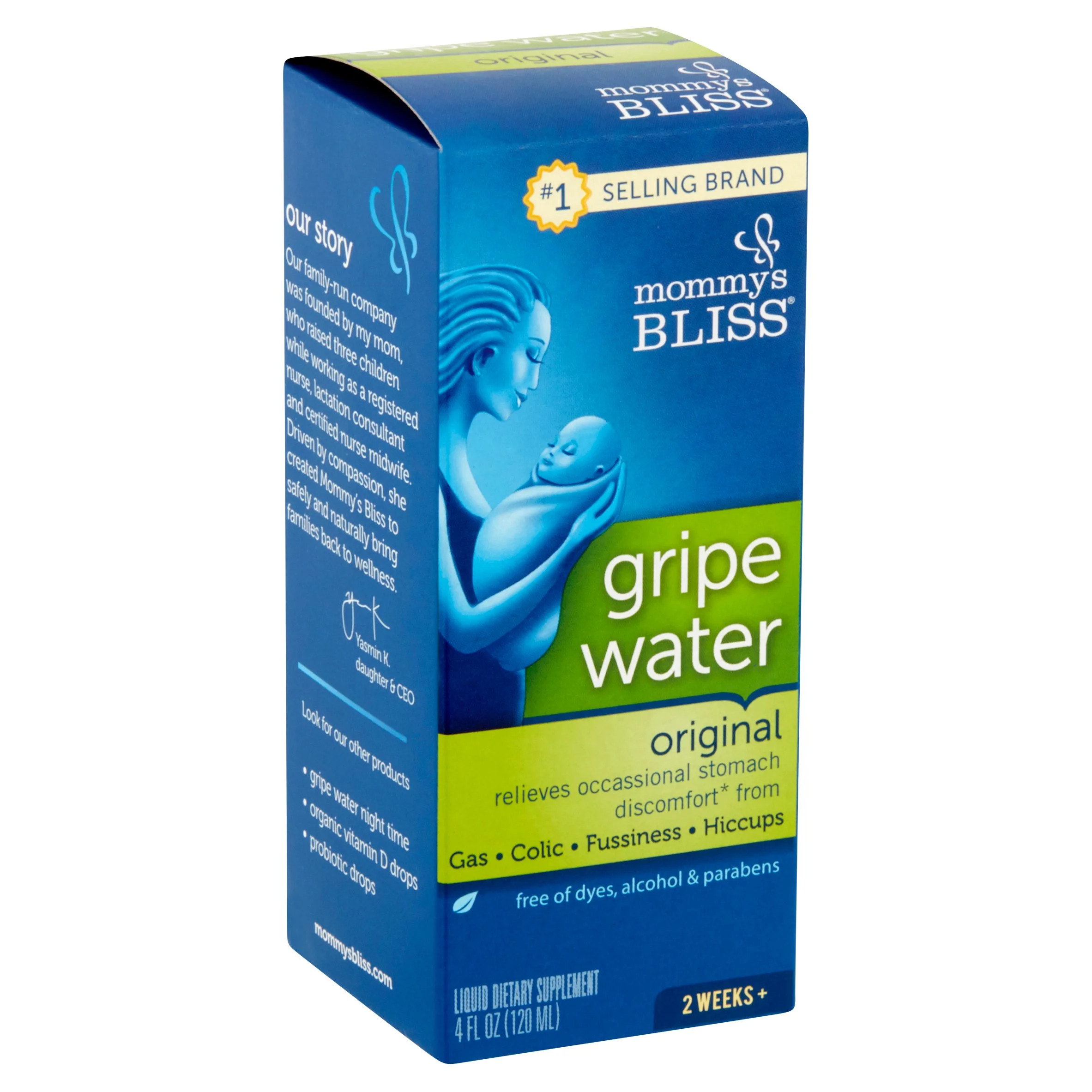 Mommy's Bliss Gripe Water, Original, 2 Weeks+, 4 fl. oz. | Walmart (US)