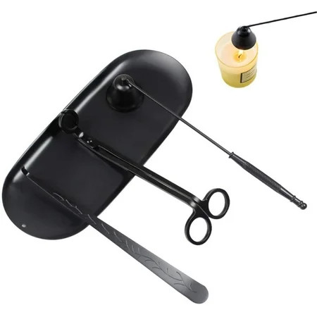 3 Pcs Candle Wick Trimmer Candle Snuffer and Candle Dipper Wood Wicks for Candle Making and Candle W | Walmart (US)