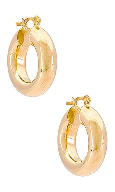 Child of Wild Aubree Small Tube Hoops in Gold from Revolve.com | Revolve Clothing (Global)