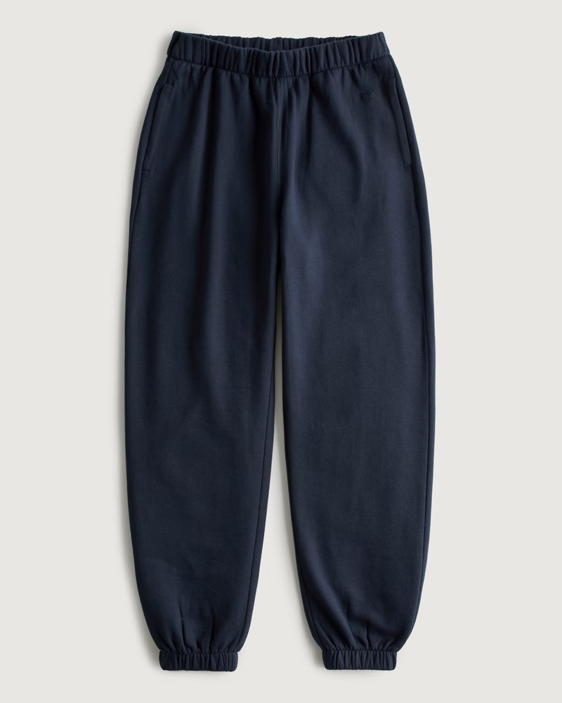 Women's Feel Good Fleece Dad Joggers from Hollister | Hollister (US)