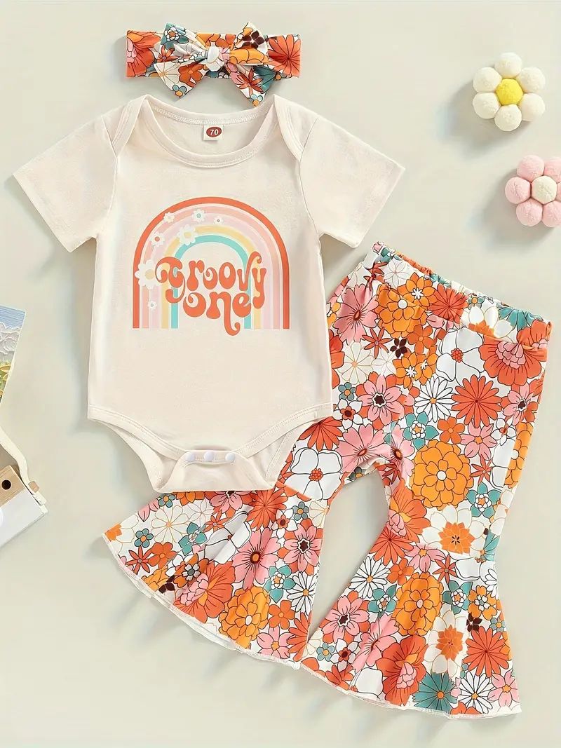 1st Birthday Baby Girls Letter Graphic Print Short Sleeve T - Temu | Temu Affiliate Program