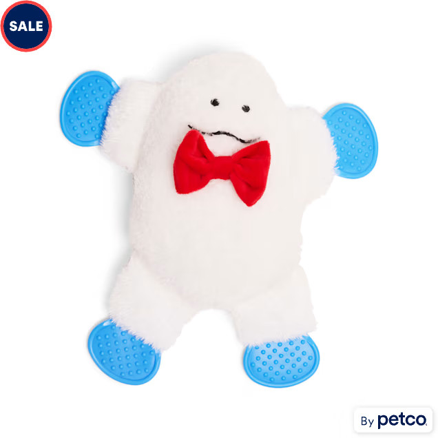 Merry Makings Yeti Paddle Foot Plush Dog Toy, Medium | Petco
