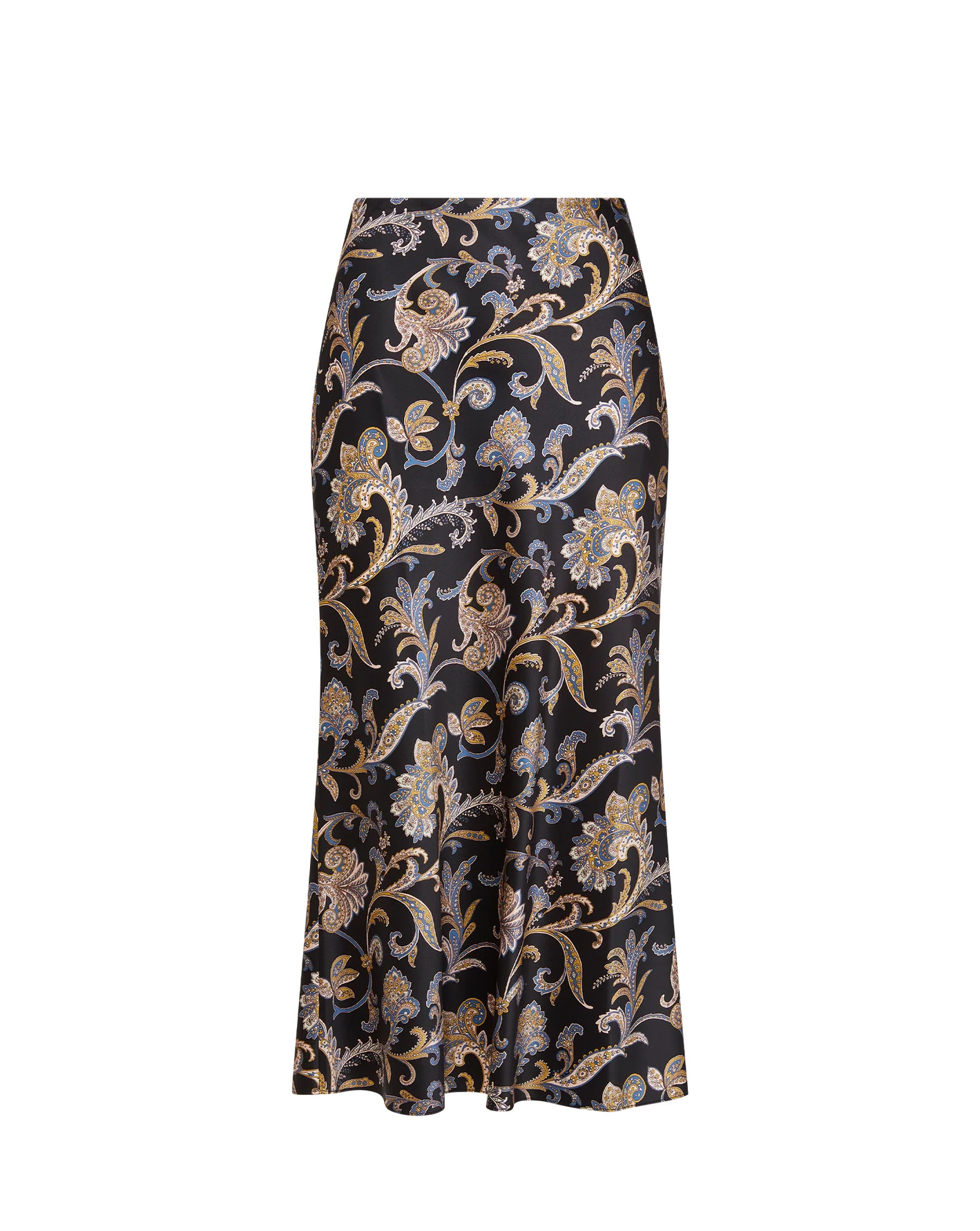 Clover Paisley Midi Skirt | Veronica Beard