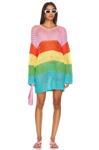 Show Me Your Mumu Paula Pullover in Bright Stripe from Revolve.com | Revolve Clothing (Global)