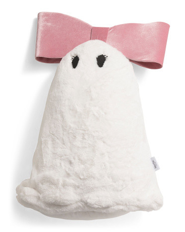 Beauty Bow Ghost Pillow | TJ Maxx