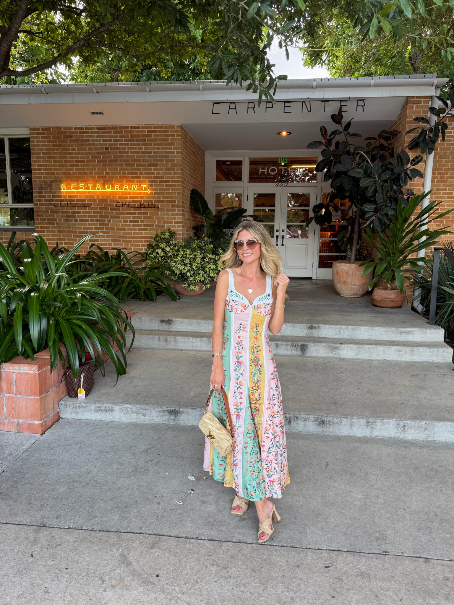 Love this dress from Amazon. Looks like Farm Rio, but is actually Amazon. True to size I’m in size small