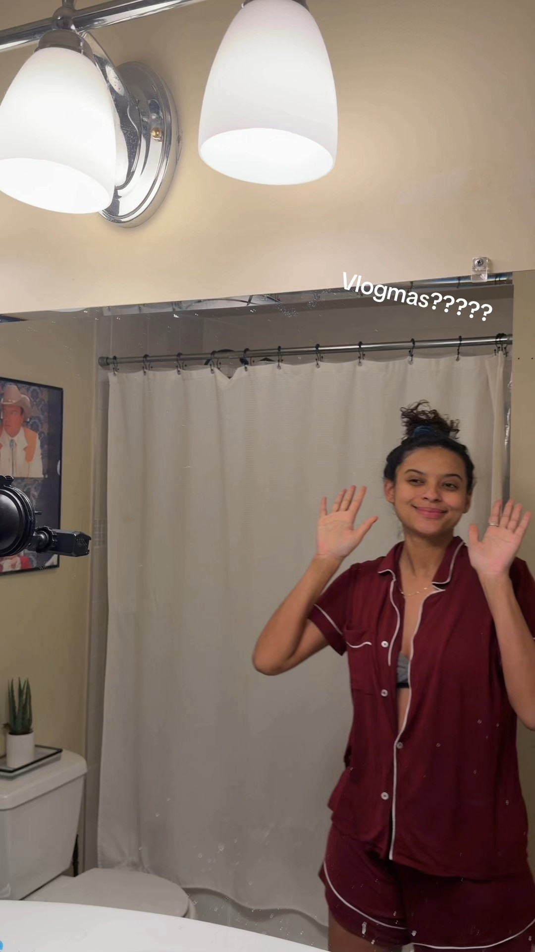 Postpartum - morning clean up. Eberjey PJ size S 🩷

#LTKvlog #LTKmorningroutine #LTKgrwm