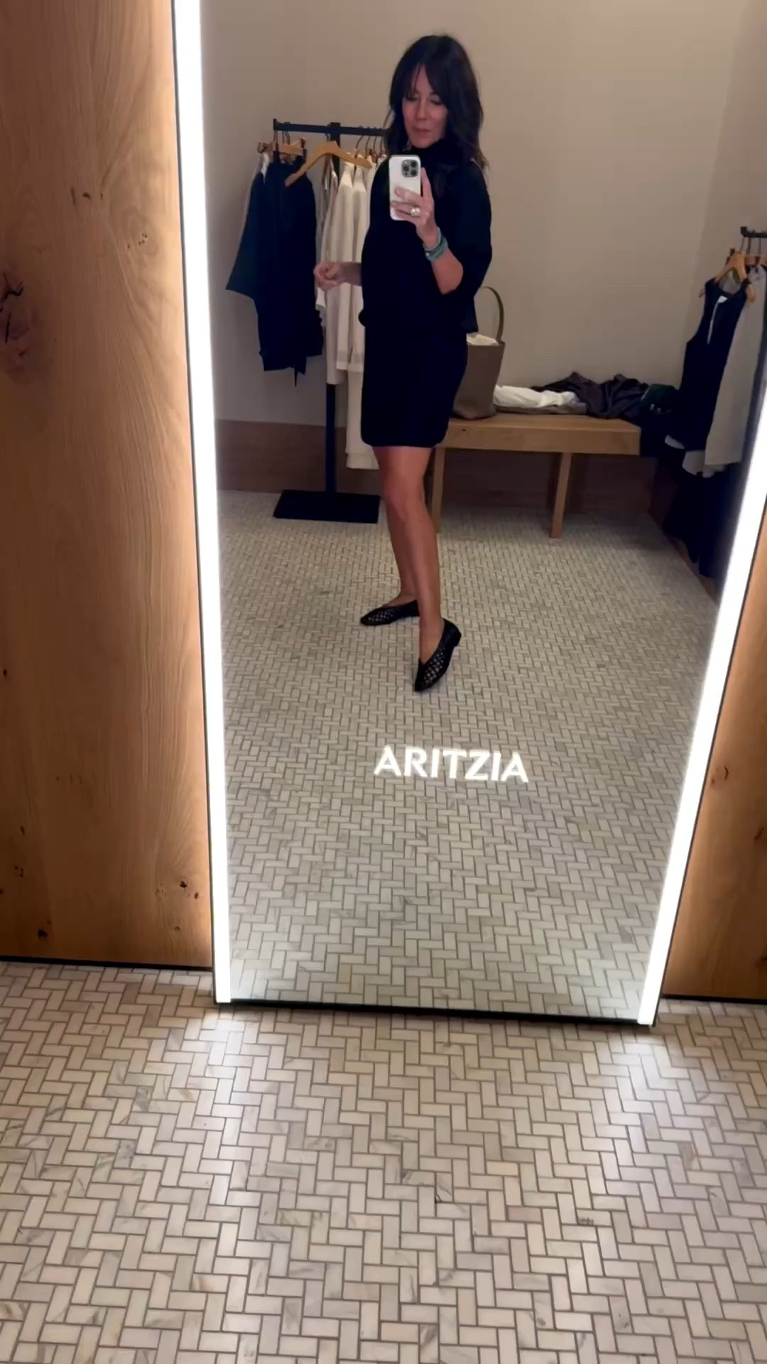 Found a mini that’s not too short and I’m wearing small in this one. Beautiful Darin with a beautiful long bow in the back! 3 colors available, I would probably add a skinny belt or tie at the waist

#LTKWorkwear #LTKWedding #LTKOver40