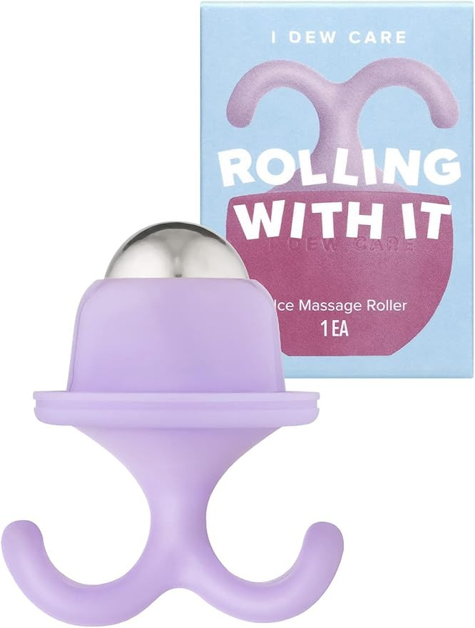 I DEW CARE Rolling With It | Cooling, Depuffing Ice Face Roller, with Cap, Gift, Reusable and Hyg... | Amazon (US)