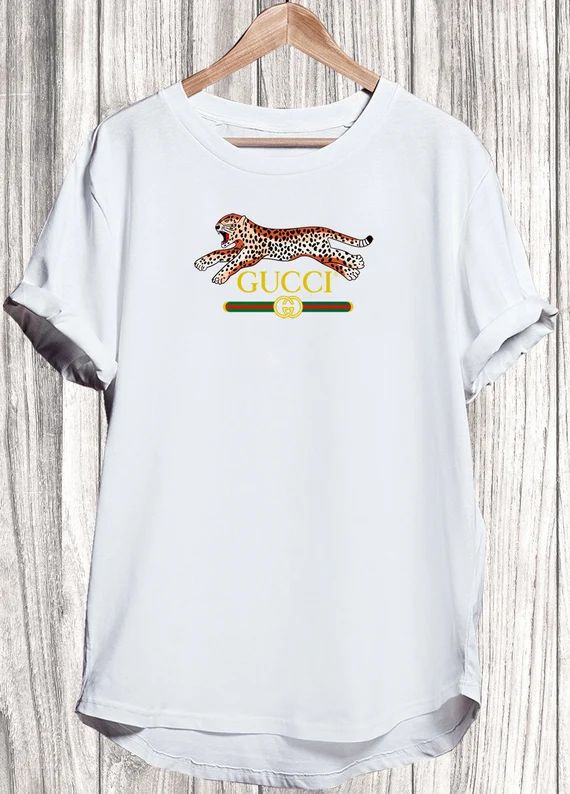 Gucci Tshirt Shirt T-shirt, Gucci Tiger Shirt, Gucci Tshirt For Men Women, Gucci Tshirt Shirt, Gu... | Etsy (US)