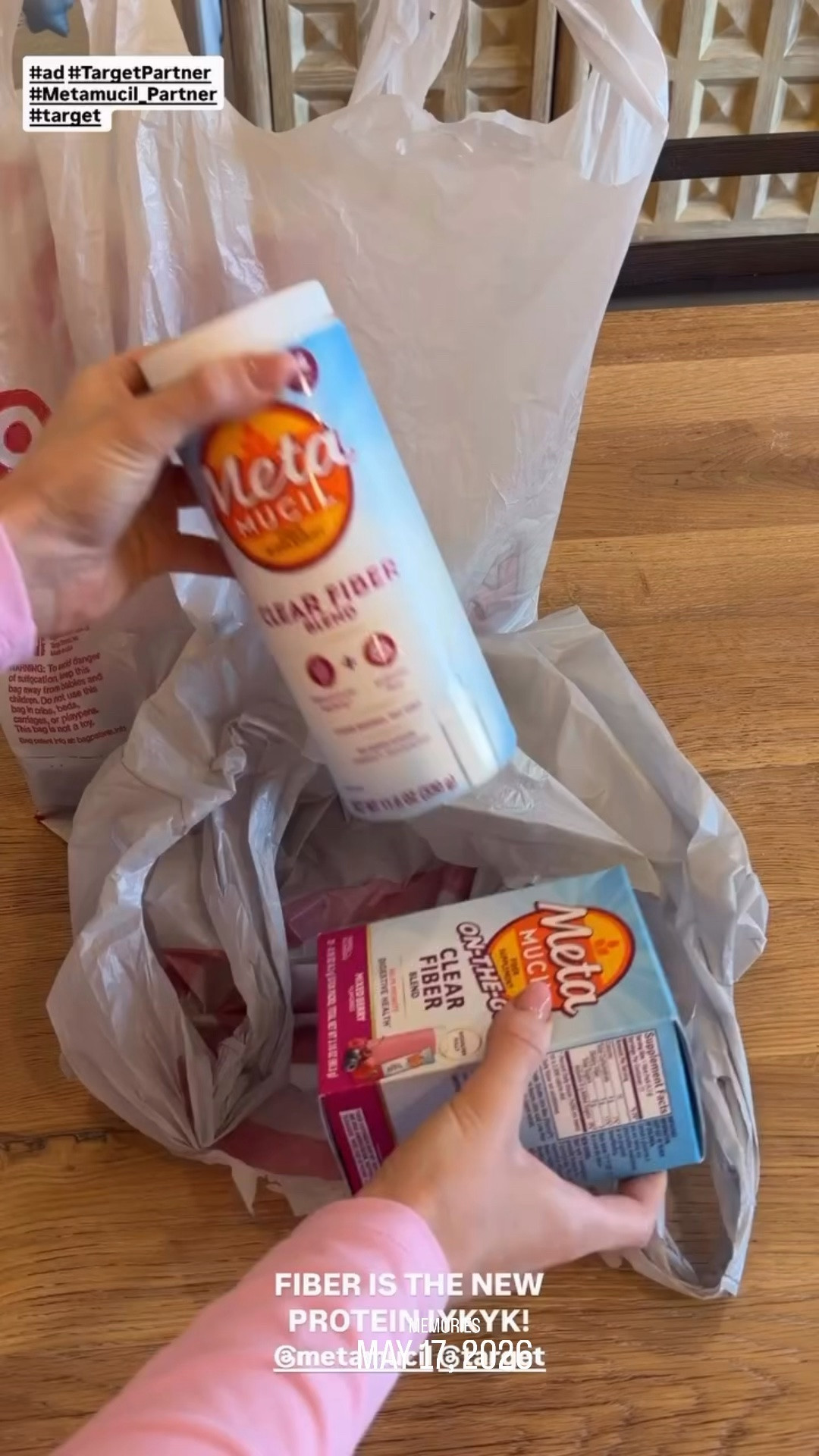 So if you didn’t know already… #Ad #Metamucil_Partner Fiber IS the NEW protein! #ad When your gut is off, your whole body feels off. I’ve been adding in daily fiber to my routine and it’s been so helpful for my energy, mood and just overall health. I’m doing my best to fibermax with @metamucil. It’s the #1 doctor-recommended fiber brand, which makes me feel confident adding it to my routine. You can easily grab it on your next @target trip! #TargetPartner #Target

#liketkit

†Diets low in saturated fat and cholesterol that include 7 grams of soluble fiber per day from psyllium husk, as in Metamucil, may reduce the risk of heart disease by lowering cholesterol.  One serving of Metamucil has 2.4 grams of this soluble fiber.