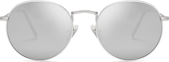 SOJOS Small Round Polarized Sunglasses for Women Men Classic Vintage Retro Shades UV400 | Amazon (US)