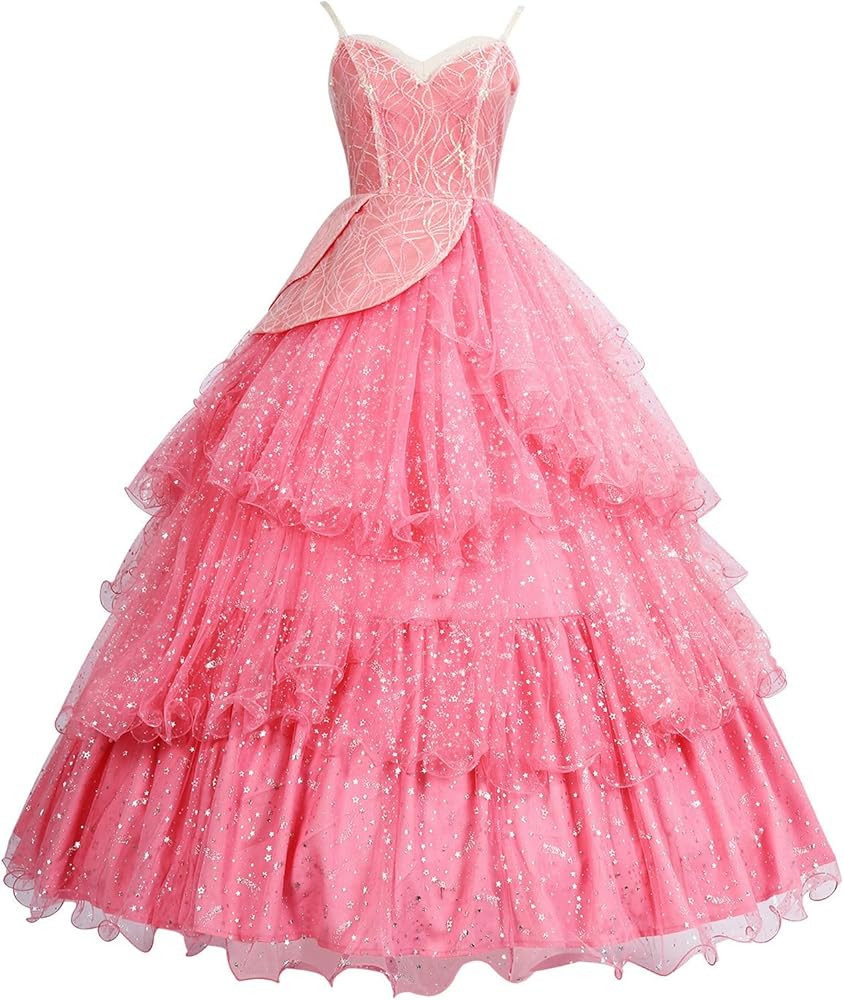 Yejue Princess Cosplay Costume Slip Maxi Dress with Accessory Set Stage Perform Dance Show Hallow... | Amazon (US)