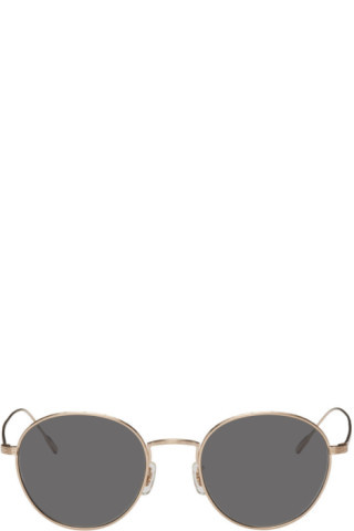 Oliver Peoples - 金色 Altair 太阳镜 | SSENSE
