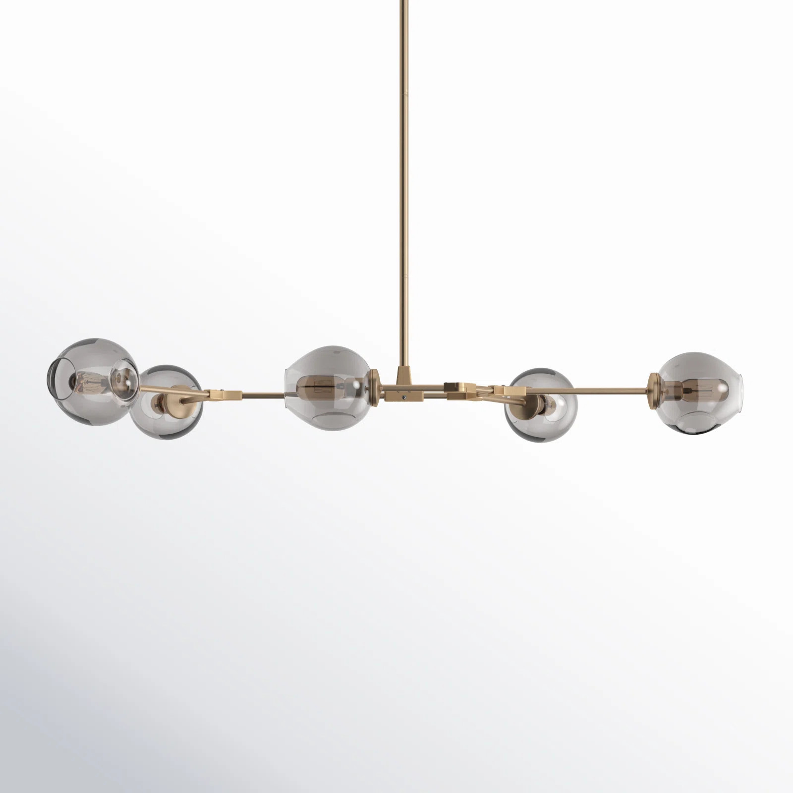Dumont 5 - Light Sputnik Modern Linear Chandelier | AllModern
