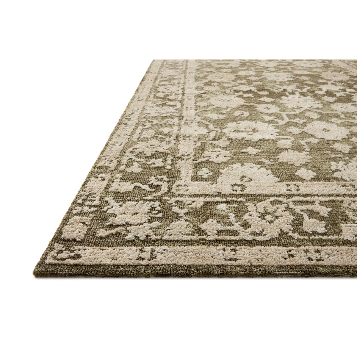 Loloi Percival Moss / Natural Area Rug | Wayfair North America