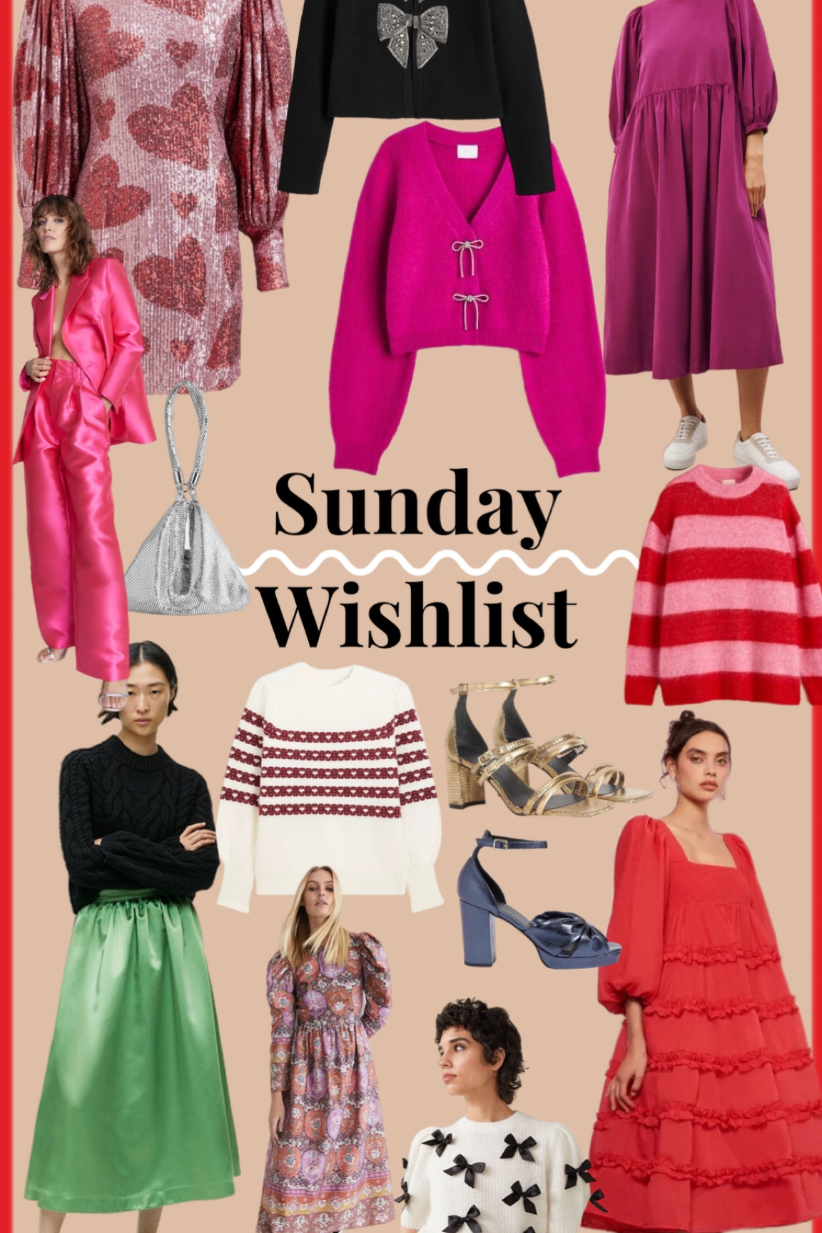 Sunday Wishlist
Party 
Winter 
Knitwear


#LTKeurope #LTKunder100 #LTKSeasonal