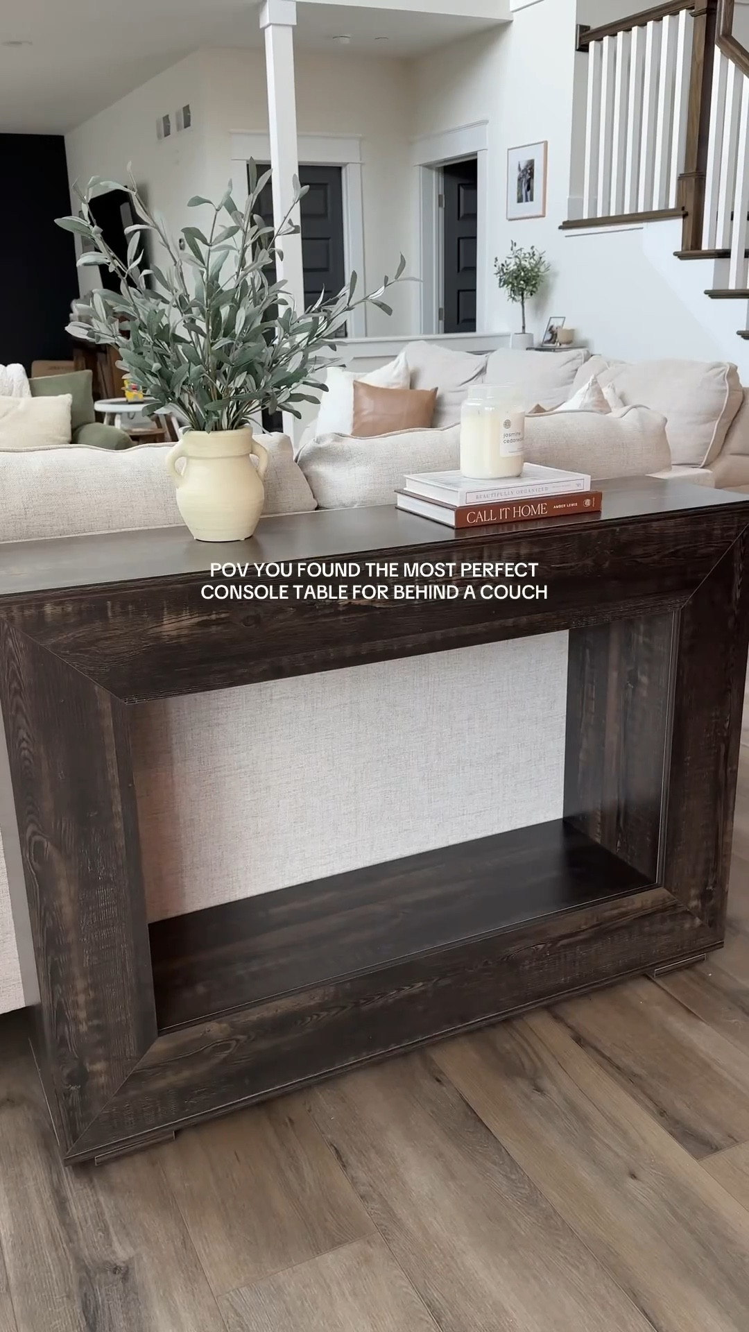 Obsessed with the look and quality of this console table! Comes in a few colors 

#LTKHome