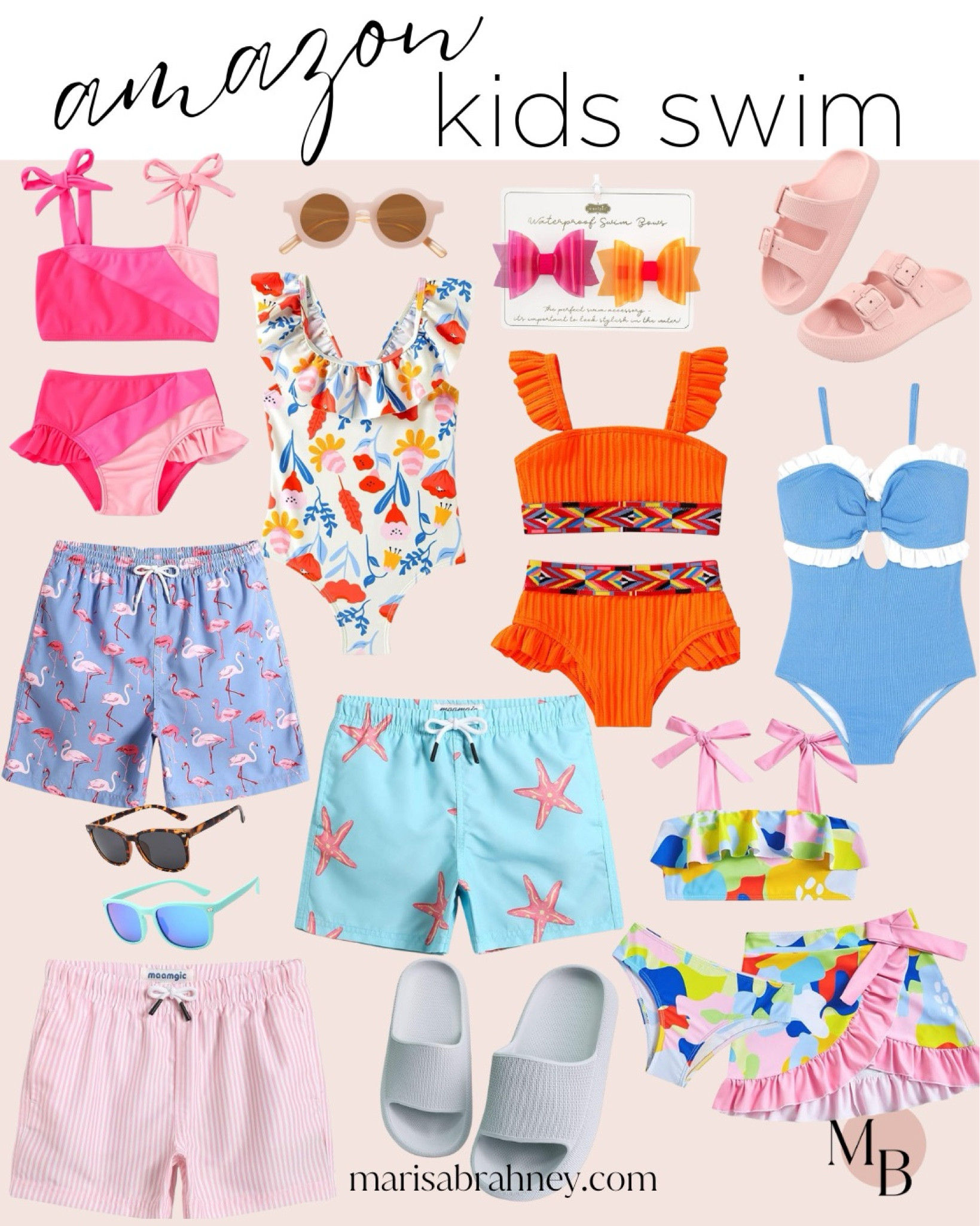 Amazon for the win with these ADORABLE kids’ swim + beach looks 🌊These boys’ swim trunks are our absolute fave year after year- they hold up so well, come in a full size range and so many cute patterns. And how cute are these girls’ bathing suits? 🤩  #AmazonFinds #AmazonKidsSwim #KidsSwimwear 

#LTKSeasonal #LTKSwim #LTKKids