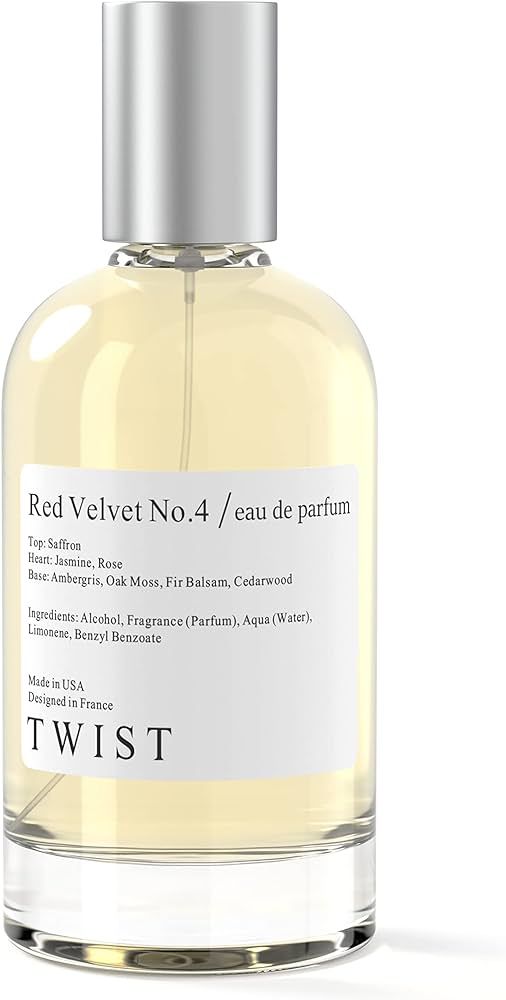Twist Red Velvet No.4 Inspired by Mfk Baccarat Rouge 540, Long Lasting Perfume For Women, EDP - 1... | Amazon (US)