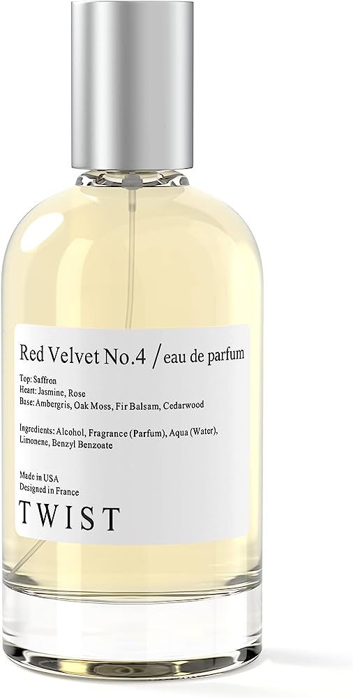 Twist Red Velvet No.4 Inspired by Mfk Baccarat Rouge 540, Long Lasting Perfume For Women, EDP - 1... | Amazon (US)
