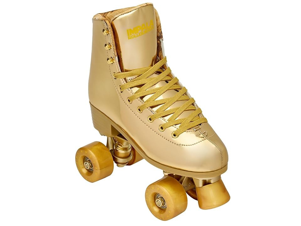 Impala Rollerskates Impala Quad Skate Accessories Team Sports Marawa Gold : 8 (US Men's 6 - Women's 8), Aluminum/Nylon | Zappos