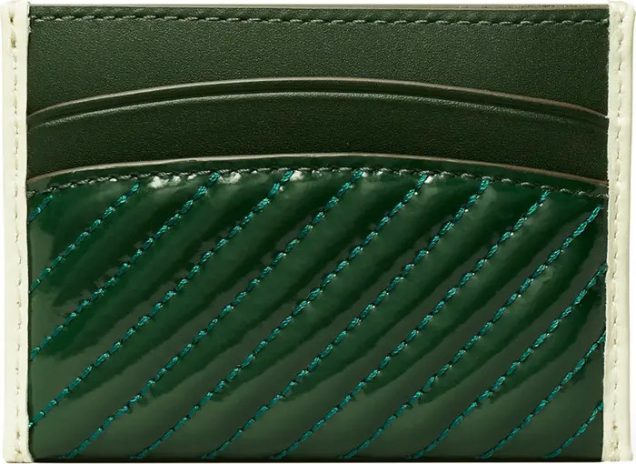 Tory Burch Robinson Quilted Leather Card Case | Nordstrom | Nordstrom