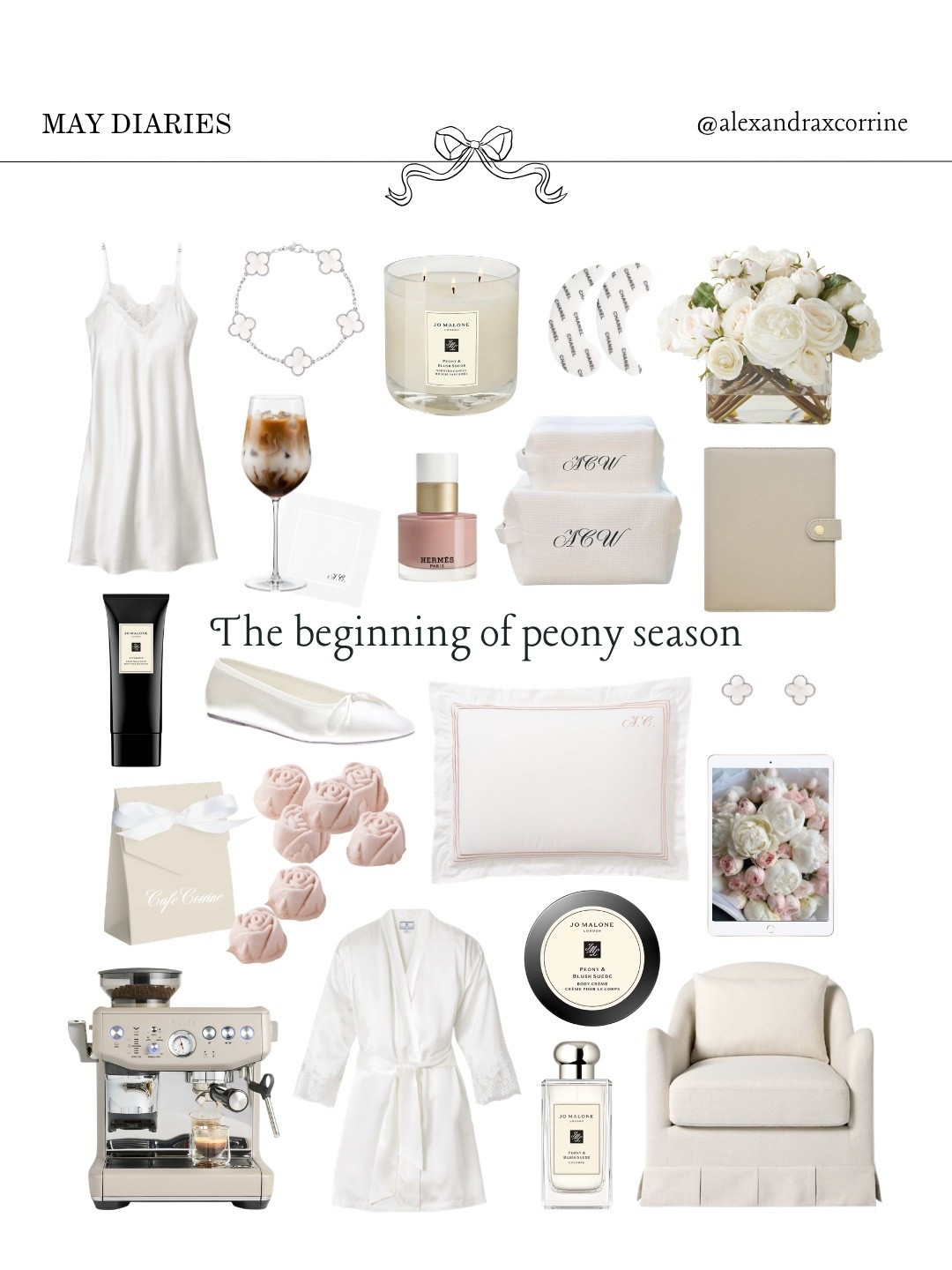 It’s official: peony season is beginning 🩰🤍

#peonyseason #luxuryaesthetic #chicliving #elegantliving #pinterestinspo 

[ peony season, light pink blush spring aesthetic, soft feminine lifestyle, soft luxury aesthetic, chic elegant style, chic girl luxury aesthetic, Pinterest mood board aesthetic ]

#LTKselfcare #LTKSeasonal