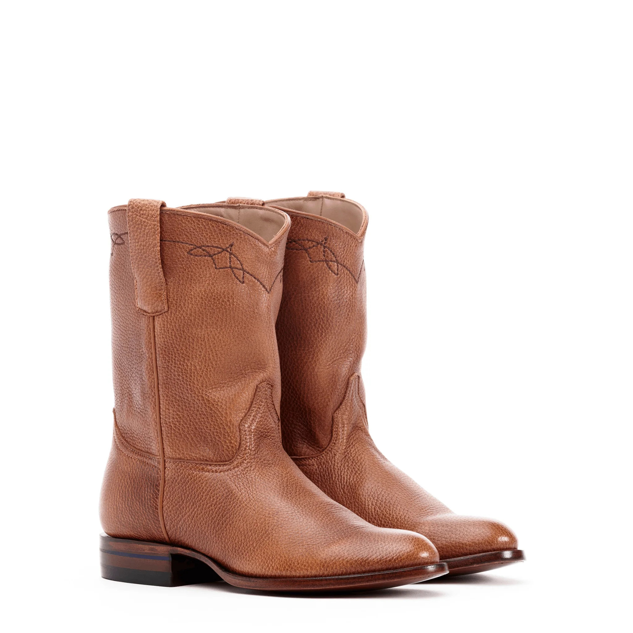 The Manchaca Deerskin Roper Boot | Alvies 