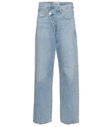 Criss-Cross high-rise straight jeans | Mytheresa (US/CA)