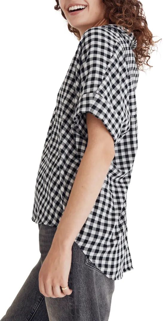 Madewell Swenson Gingham Double Faced Popover Shirt | Nordstromrack | Nordstrom Rack