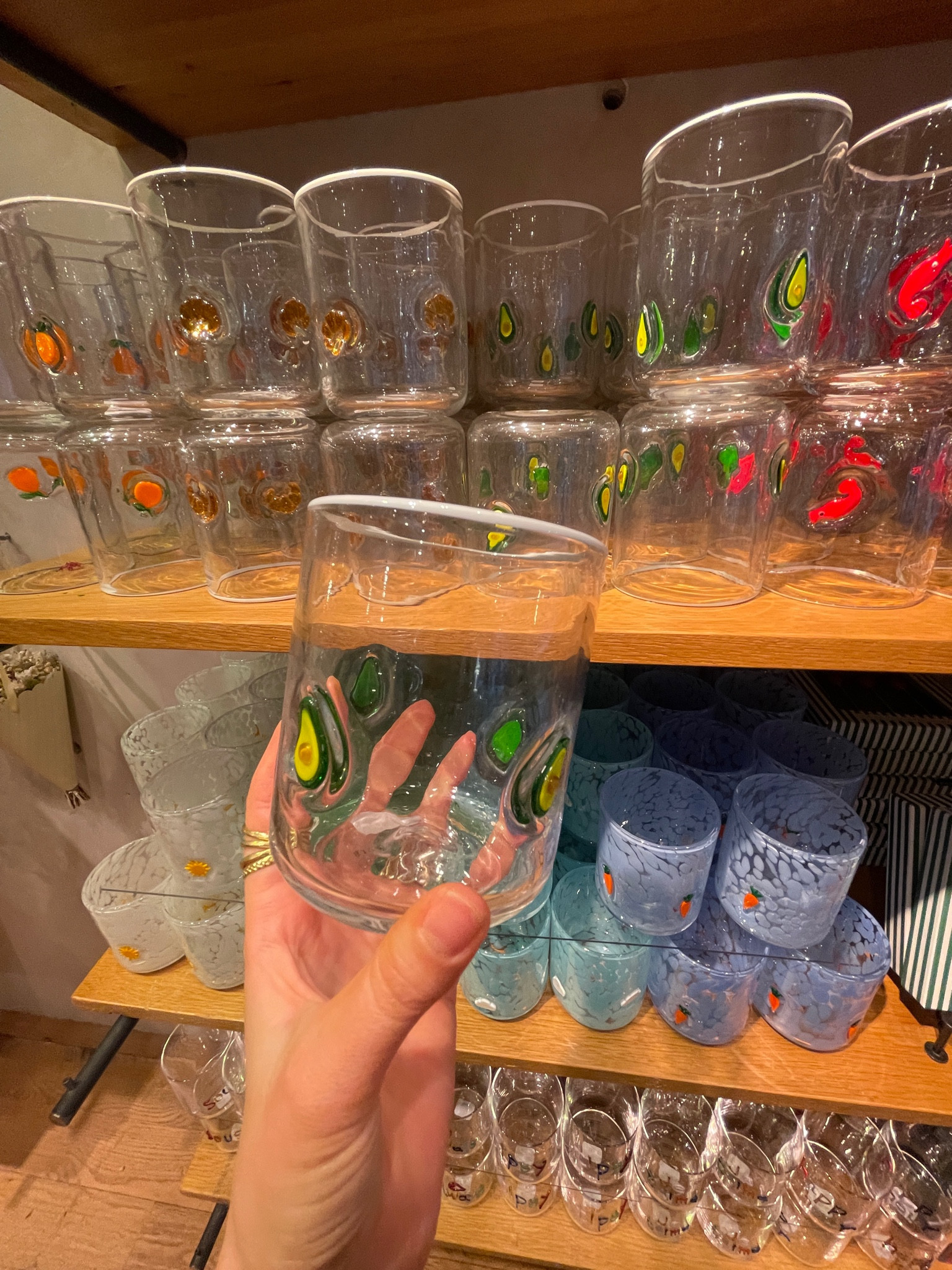 saw some new anthro juice glasses in store today!!! obsessed with the avocado one. also 40% off at anthro today! 

#LTKSpringSale #LTKHome #LTKSaleAlert
