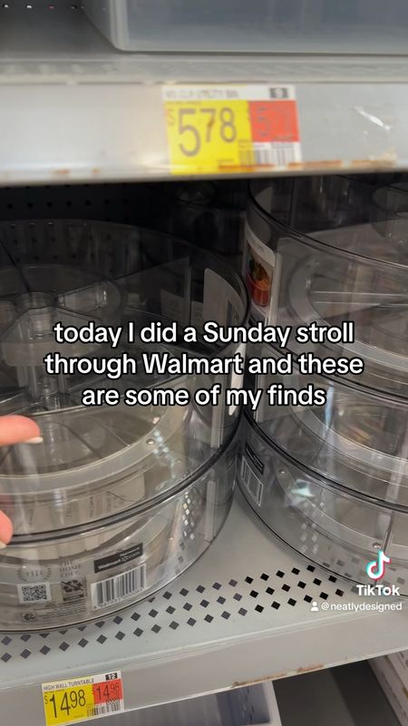 Sunday stroll through Walmart. Check out my latest finds!
Home organization, kitchen organization,
Closet organization 

#LTKhome #LTKfindsunder50 #LTKVideo