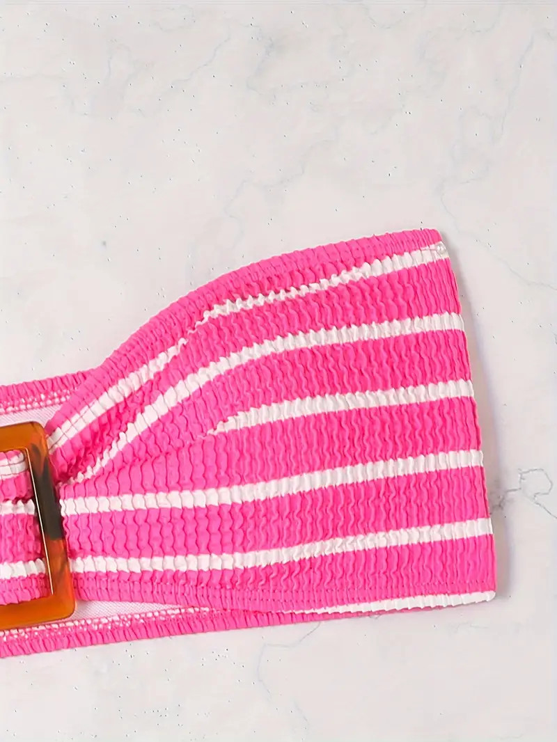 Striped Pink Bikini | Temu Affiliate Program